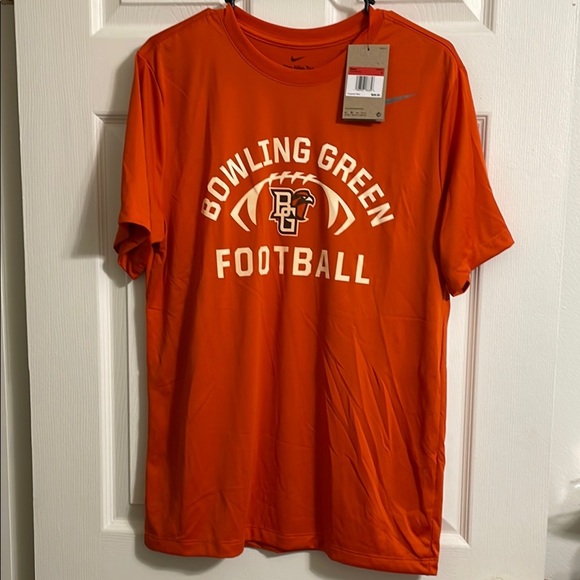 BGSU, Nike Bowling Green Football Orange Dri-Fit - Picture 2 of 6